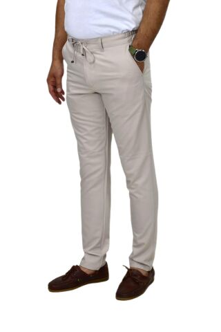 Erkek Jogger Silim Fit Kumaş Pantolon P1023 BGL-ST04504 BEJ - 36