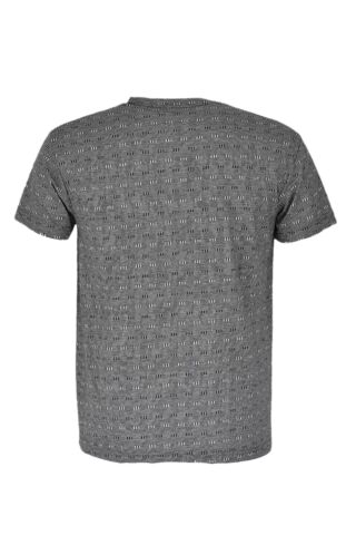 Erkek Sıfır Yaka Kıs Kol Tişört T179 BGL-ST03740 K.GRİ - 2XL