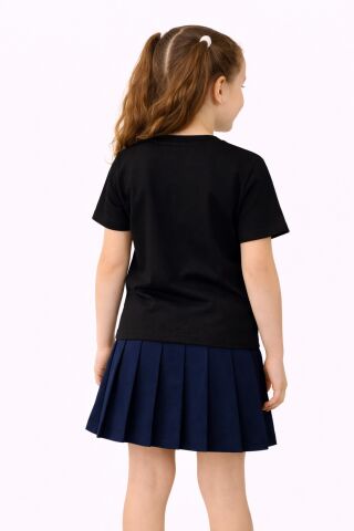Atatürk Baskılı Çocuk Tişört BGL-ST05506 SİYAH - 13 YAŞ