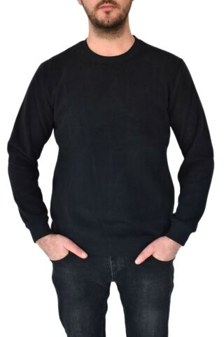 Erkek Büyük Beden Sıfır Yaka Sweatshirt 2268-BTL  BGL-ST02355