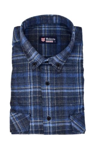 Erkek Pamuklu Kışlık Çift Cepli Kapaklı Gömlek BGL-ST03166