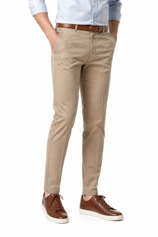 Erkek Kanvas Pantolon Regular Kalıp Yazlık BGL-ST05401 BEJ - 54