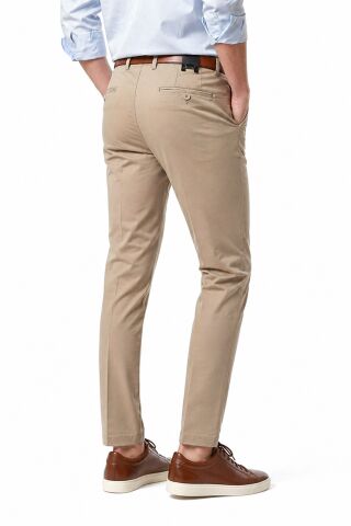 Erkek Kanvas Pantolon Regular Kalıp Yazlık BGL-ST05401 BEJ - 54