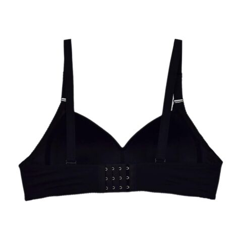 Kadın Silikonlu Toparlayıcı Sütyen C Cup BGL-ST04719 SİYAH - 90 C