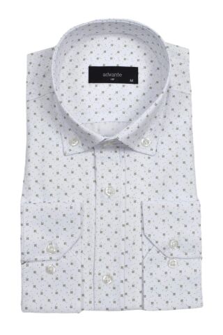 Erkek Puantiyeli Klasik Uzun Kol Gömlek BGL-ST02991