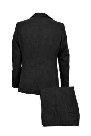 Erkek Hasır Silim Fit Takım Elbise BGL-ST03496 LACİVERT - 46
