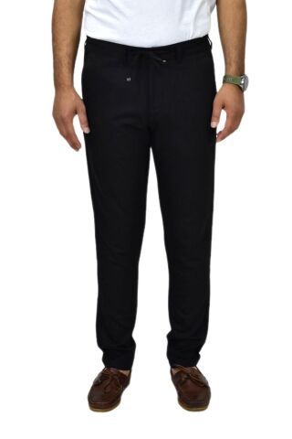 Erkek Jogger Silim Fit Kumaş Pantolon P1023 BGL-ST04504 SİYAH - 32