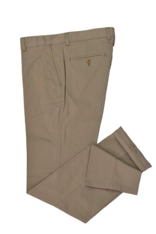Erkek Comfort Fit Rahat Kesim Yan Cepli Pamuklu Pantolon BGL-ST03816 BEJ - 42