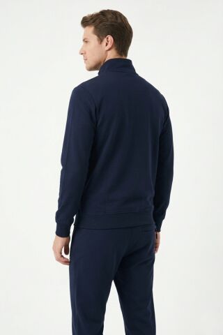 Erkek Eşofman Takım 2 İplik Şardonsuz BGL-ST05412 LACİVERT - XL