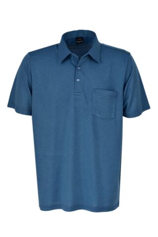 Erkek Gömlek Yaka Tişört BGL-ST03759 VİZON - 2XL