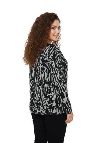 Kadın Sıfıryaka Sweatshirt  BGL-ST05114 GRİ - M