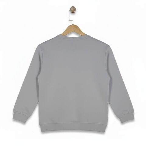 Erkek Çocuk Önü Baskılı Sweatshirt BGL-ST05235 GRİ - 13 YAŞ