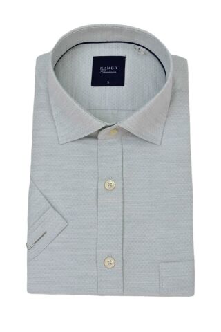 Erkek Klasik Kısa Kol Gömlek  9528 BGL-ST04749