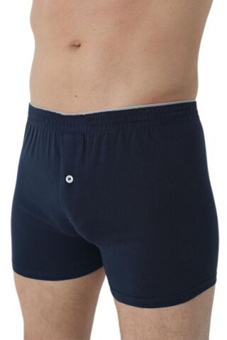 Erkek Havlu Bel Penye Boxer BGL-ST03946 LACİVERT - M