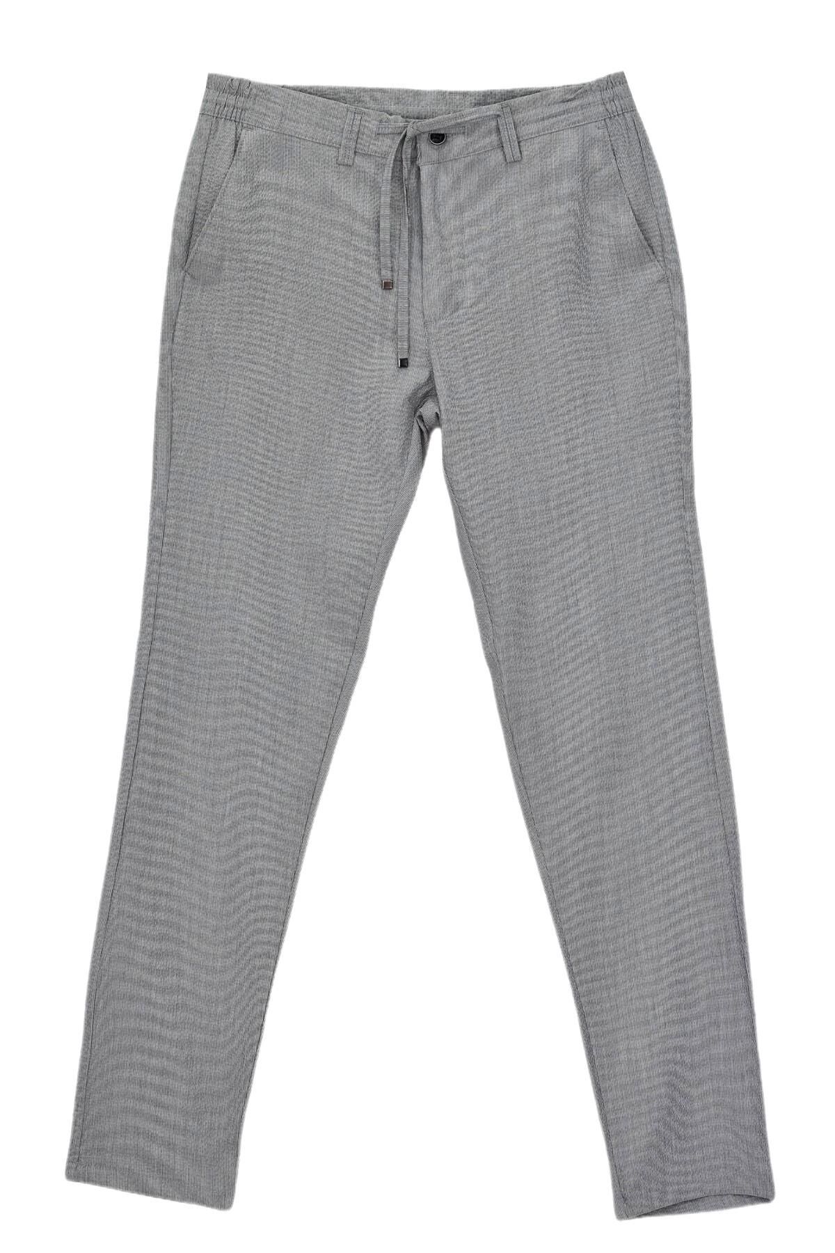 Erkek Jogger Gofre Lastikli Pantolon 1994 BGL-ST03838 A.GRİ - 50