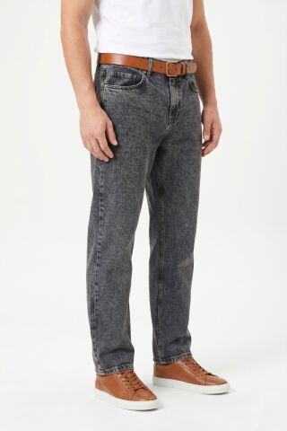 Erkek Baggy Jeans Pantolon BGL-ST05448 FÜME - 32