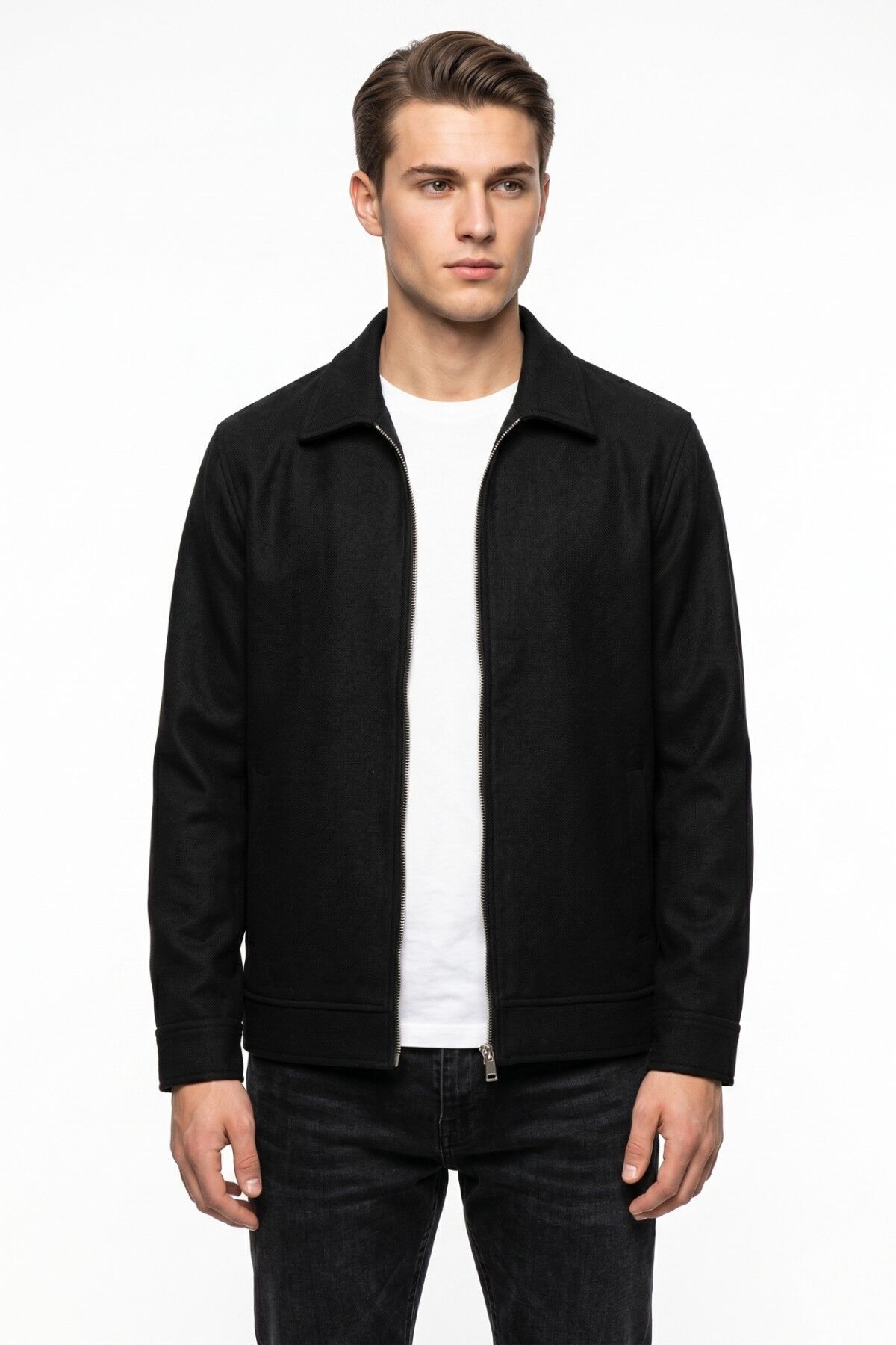 Erkek Mevsimlik Kanvas Spor Mont BGL-ST05464