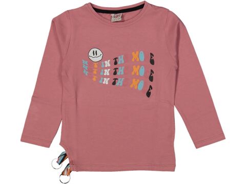 Kız Çocuk Mevsimlik Emoji Baskılı Sweatshirt BGL-ST03650 G.KURUSU - 14 YAŞ