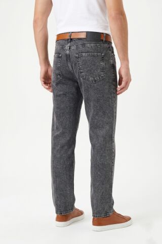 Erkek Baggy Jeans Pantolon BGL-ST05448 FÜME - 33/34