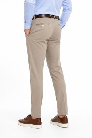 Erkek Kanvas Pantolon Regular Kalıp Yazlık BGL-ST05398 BEJ - 46