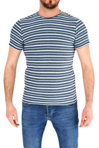 Erkek Sıfır Yaka Tişört T-750 BGL-ST01836