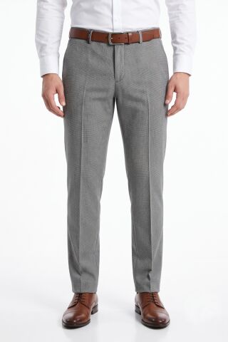 Erkek Regular Kalıp Kumaş Pantolon 2009P BGL-ST05612 GRİ - 52