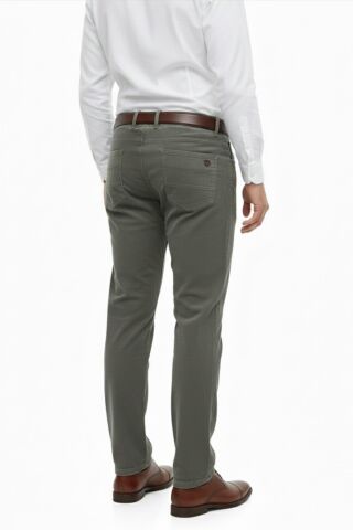 Erkek Regular Fit 5 Cep Kadife Pantolon 320 BGL-ST05054 GRİ - 40