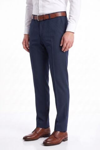 Erkek Regular Kalıp Kumaş Pantolon 2009P BGL-ST05612 LACİVERT - 50