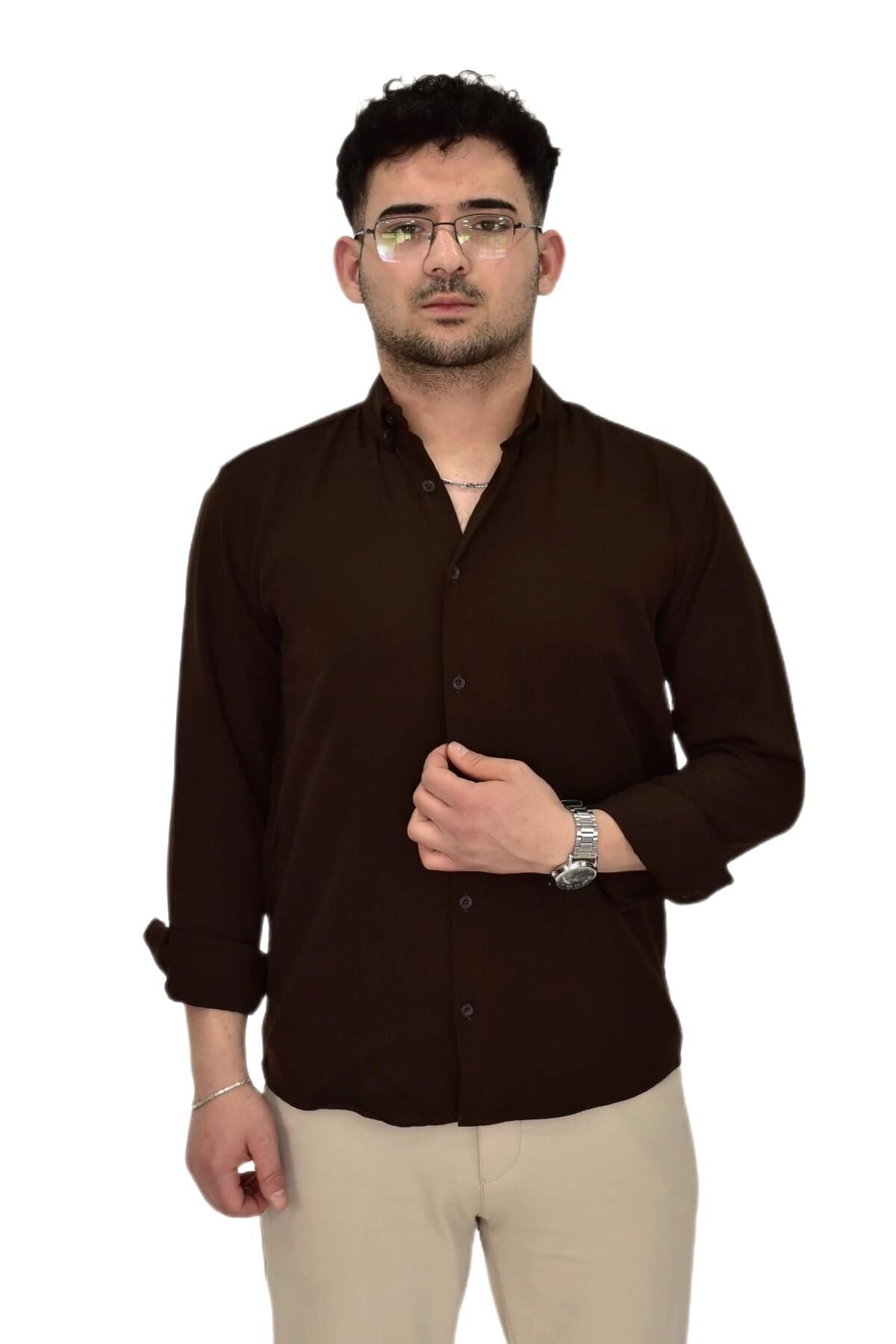 Erkek Spor Gömlek Regular Fit 9601 BGL-ST04412