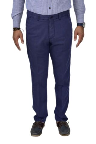 Erkek Kanvas Yazlık Pantolon Klasik 325 BGL-ST04597 İNDİGO - 50