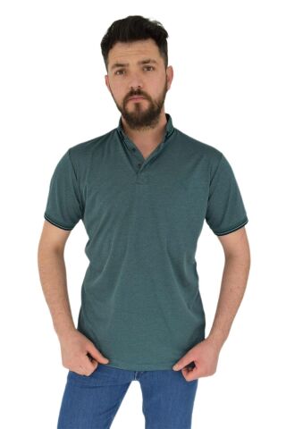 Erkek Polo Yaka Tişört Kagi 2355 BGL-ST02818 ÇAĞLA YEŞİLİ - M