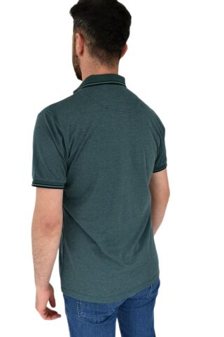 Erkek Polo Yaka Tişört Kagi 2355 BGL-ST02818 ÇAĞLA YEŞİLİ - M