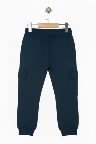 Erkek Çocuk Paça Manşetli Tek Kargo Cepli  Eşofman Altı  BGL-ST05224