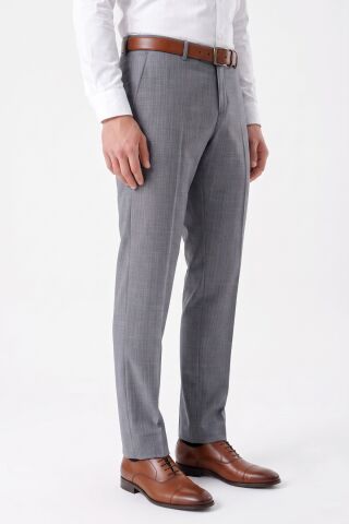 Erkek Klasik Kalıp Kumaş Pantolon 2006P BGL-ST05610 K.GRİ - 52