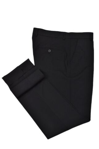 Erkek Klasik Pilesiz  Kumaş Pantolon P1164 BGL-ST04742 SİYAH - 50