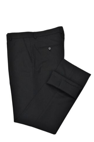 Erkek Klasik Pilesiz  Kumaş Pantolon P1164 BGL-ST04742 SİYAH - 50
