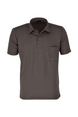 Erkek Gömlek Yaka Tişört BGL-ST03759 VİZON - 2XL