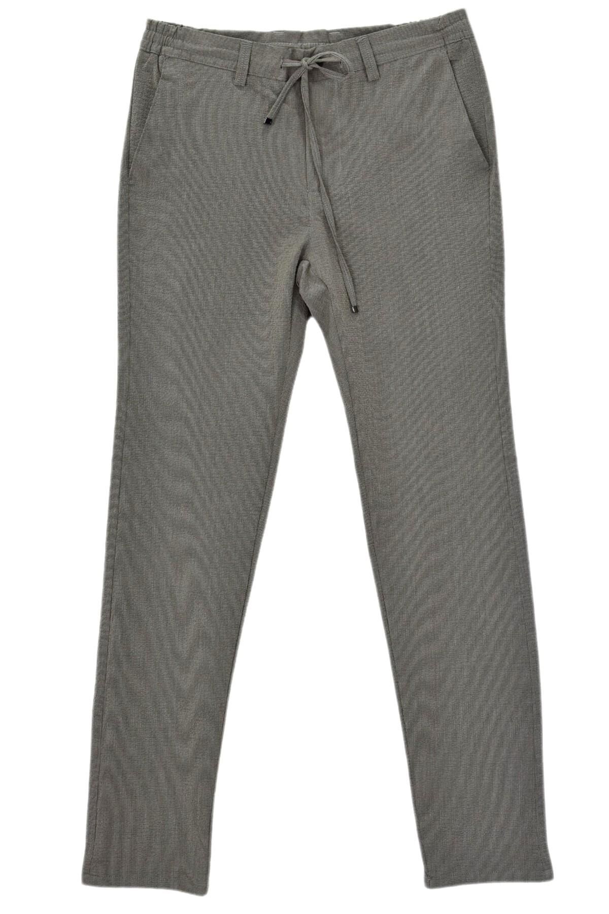 Erkek Jogger Gofre Lastikli Pantolon 1994 BGL-ST03838 VİZON - 52