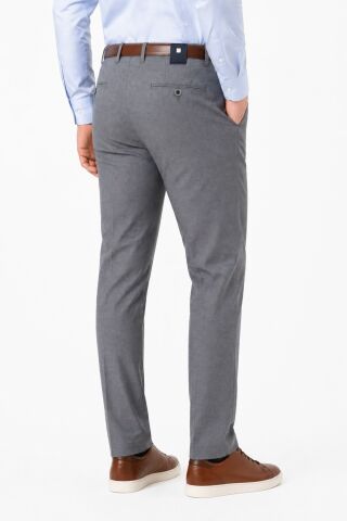 Erkek Kanvas Pantolon Regular Kalıp Yazlık BGL-ST05395 MAVİ - 50