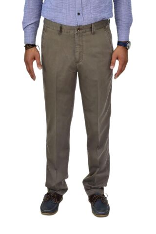 Erkek Kanvas Yazlık Pantolon Klasik 325 BGL-ST04597 VİZON - 48