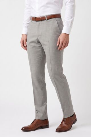 Erkek Klasik Kalıp Kumaş Pantolon 2006P BGL-ST05610 TAŞ - 52