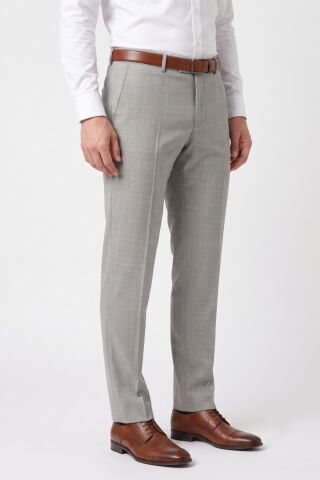 Erkek Klasik Kalıp Kumaş Pantolon 2006P BGL-ST05610 TAŞ - 54