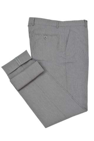 Erkek Klasik Kuş Gözü Kumaş Pantolon BGL-ST04738 GRİ - 52