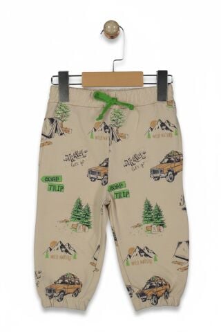 Erkek Çocuk Baskılı  Eşofman Altı BGL-ST05226