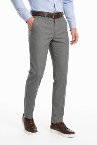 Erkek Kanvas Pantolon Regular Kalıp Yazlık BGL-ST05396 GRİ - 48