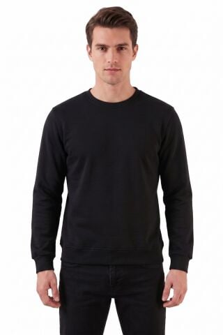 Erkek Sıfıyaka Sweatshirt Regular Kalıp BGL-ST05411