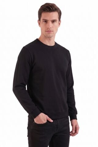 Erkek Sıfıyaka Sweatshirt Regular Kalıp BGL-ST05411