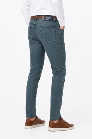 Erkek Silim Fit Jeans Model Pantolon 311 BGL-ST05456 MİNT-YEŞİLİ - 30