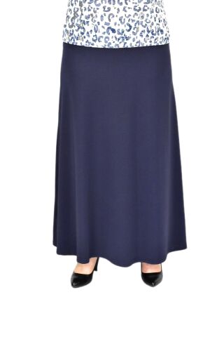 Kadın Uzun Lastikli Kloş Etek BGL-ST04728 A.KAHVE - 52