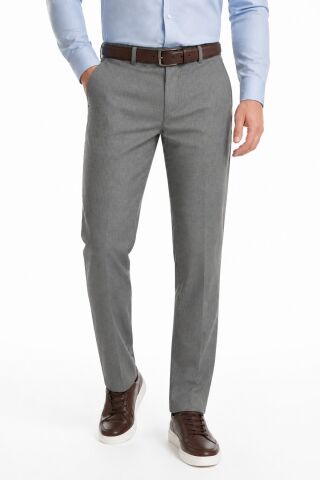 Erkek Kanvas Pantolon Regular Kalıp Yazlık BGL-ST05396 GRİ - 54